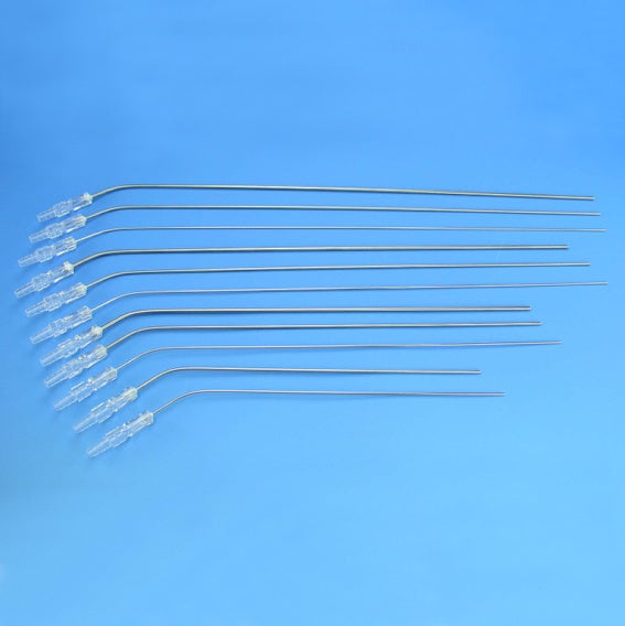 Produktbild - VF000184040 - Sugkanyl för bronko- och esofagoskopi metall med vakuumkontroll 3,0mmx40cm