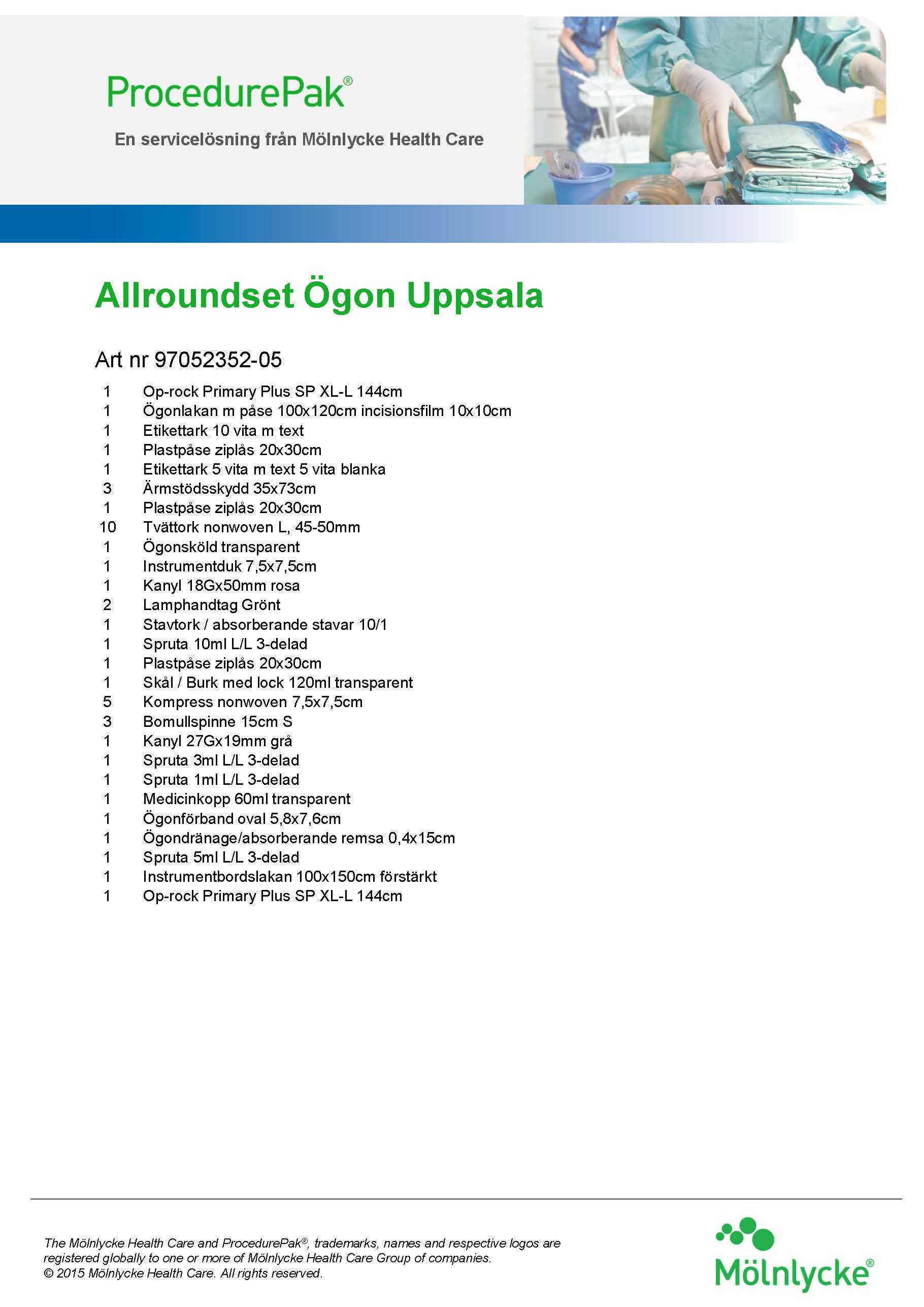 Produktbild - 62863 - Allroundset ögon kundanpassat för Uppsala