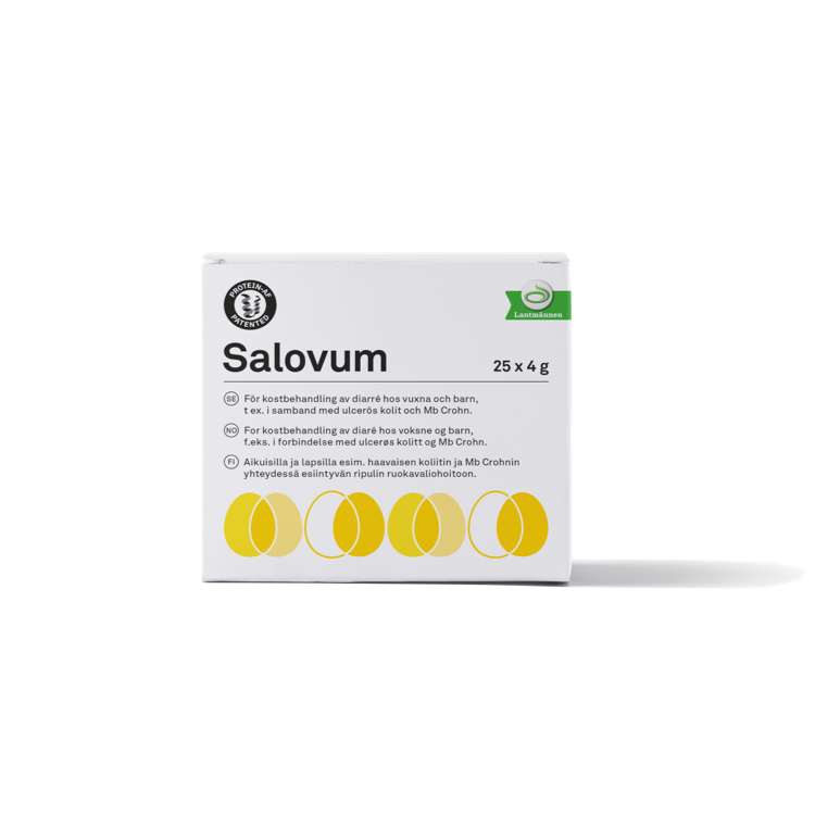 Produktbild - VF000166258 - Salovum specialprocessat äggulepulver med höga halter antisekretoriska proteiner 100g 1
