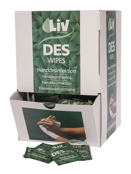 Produktbild - 51092 - Desinfektionsservett för patienthänder