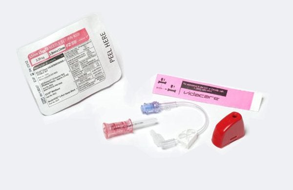 Produktbild - 42824 - Intraossiös nål med armband och luer-lock koppling barn 15mm