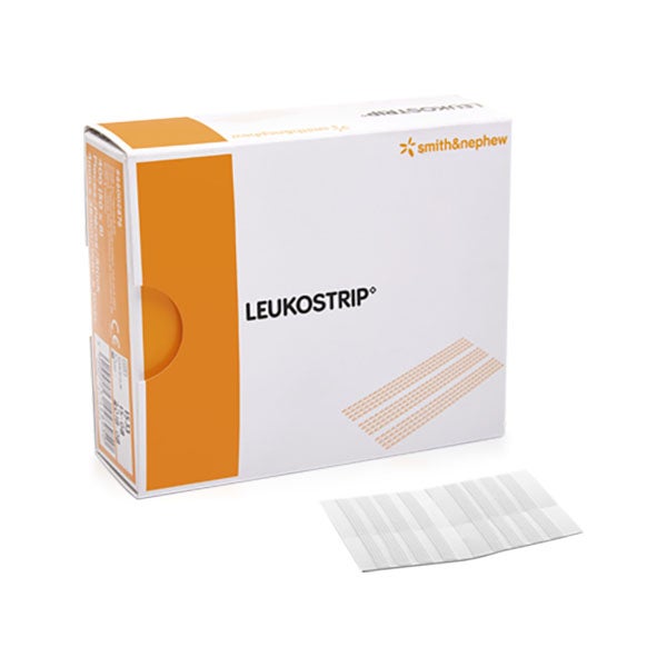 Produktbild - 61562 - Suturtejp nonwoven perforerad vit 4x76mm