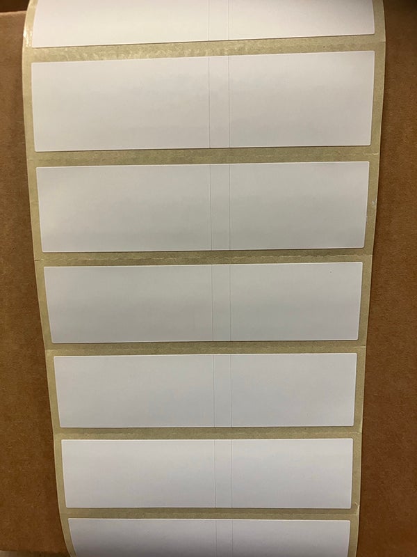 Produktbild - 58347 - Etikett thermo Synthermal rosa 104x27mm 1000st/rulle