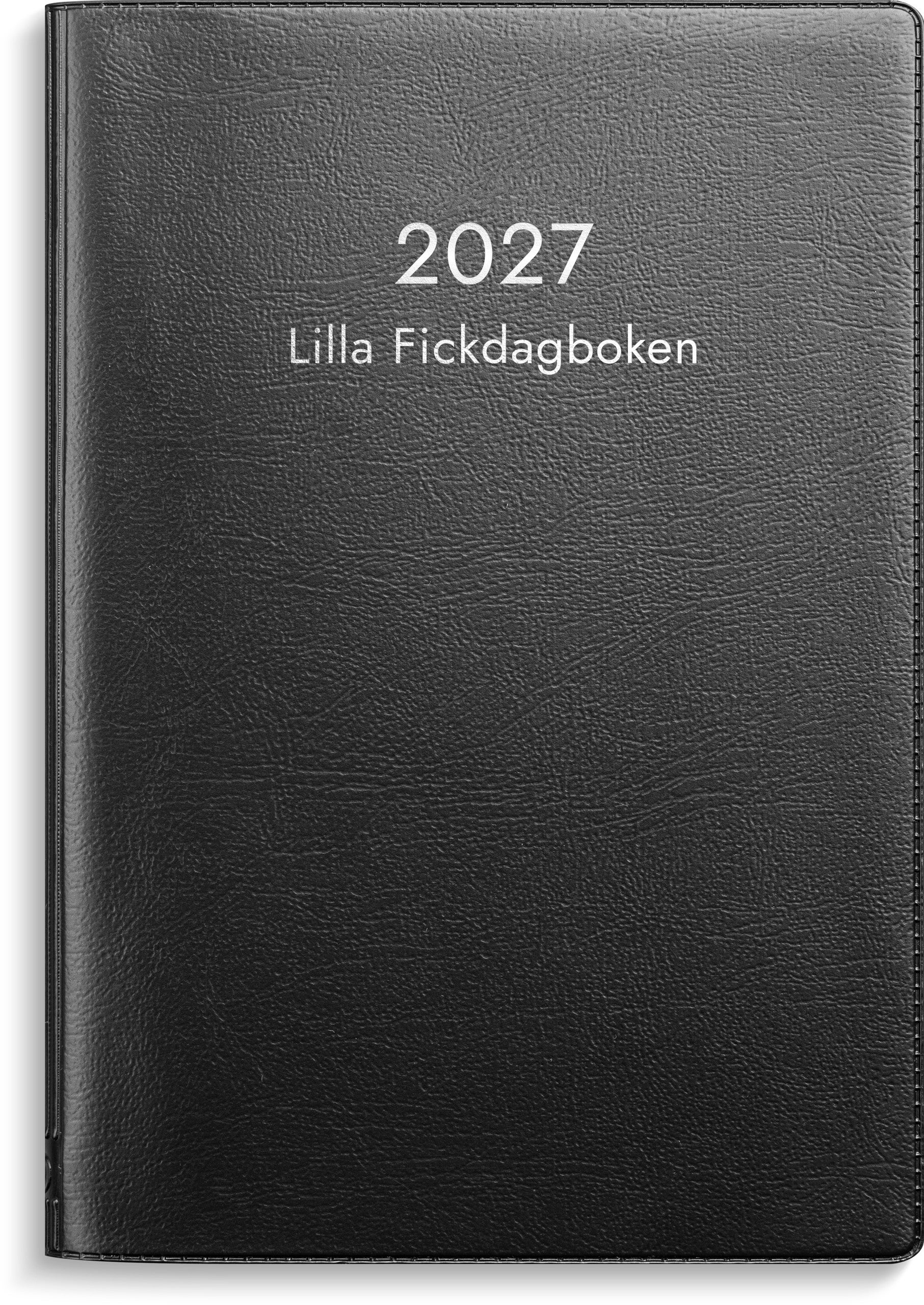 Produktbild - VF7009415 - Almanacka fickdagbok inbunden 2027 1 vecka/uppslag 70x100mm