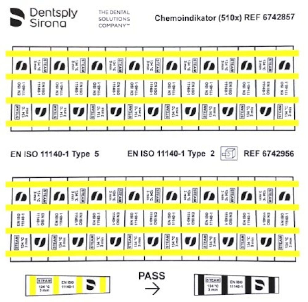 Produktbild - VF000176744 - Indikator till PCD provkropp för ångpenetrationstest