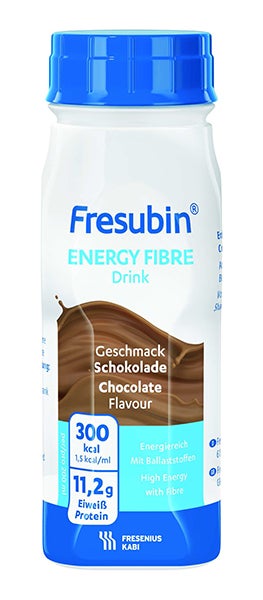 Produktbild - 57713 - Fresubin Energy fibre drink kosttillägg energirik fiberdryck choklad 150 kcal/100ml 200ml
