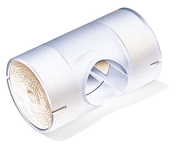 Produktbild - VF7000073 - Fukt- och värmeväxlare för trakeostomi och spontan andning utan O2-nippel >50ml