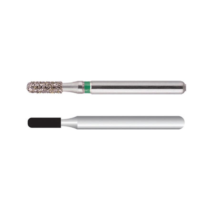 Produktbild - VF000176047 - Putsdiamant cylindrisk rundad spets kort FG 838L/012 5-pack