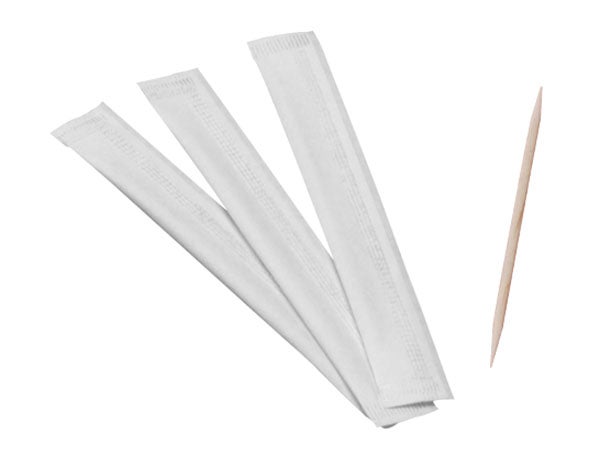 Produktbild - 59953 - Tandpetare runda trä i ask 1000-pack