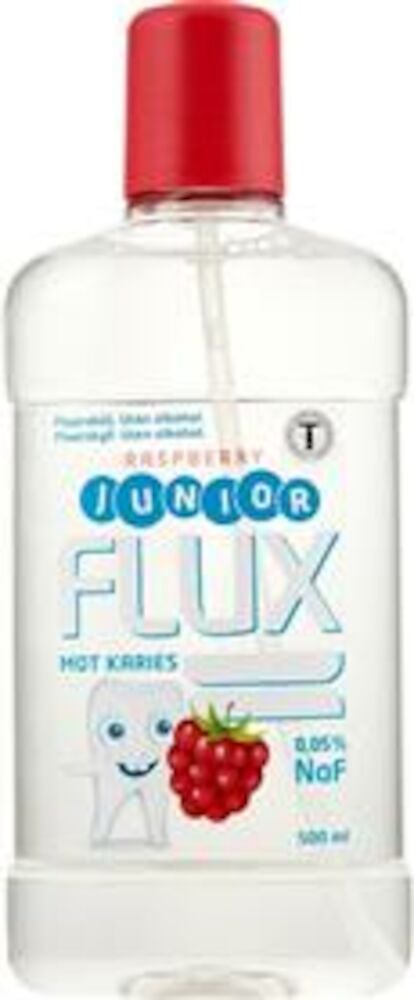 Produktbild - VF000120575 - Fluorskölj 0,05% natriumfluorid junior hallon 500ml