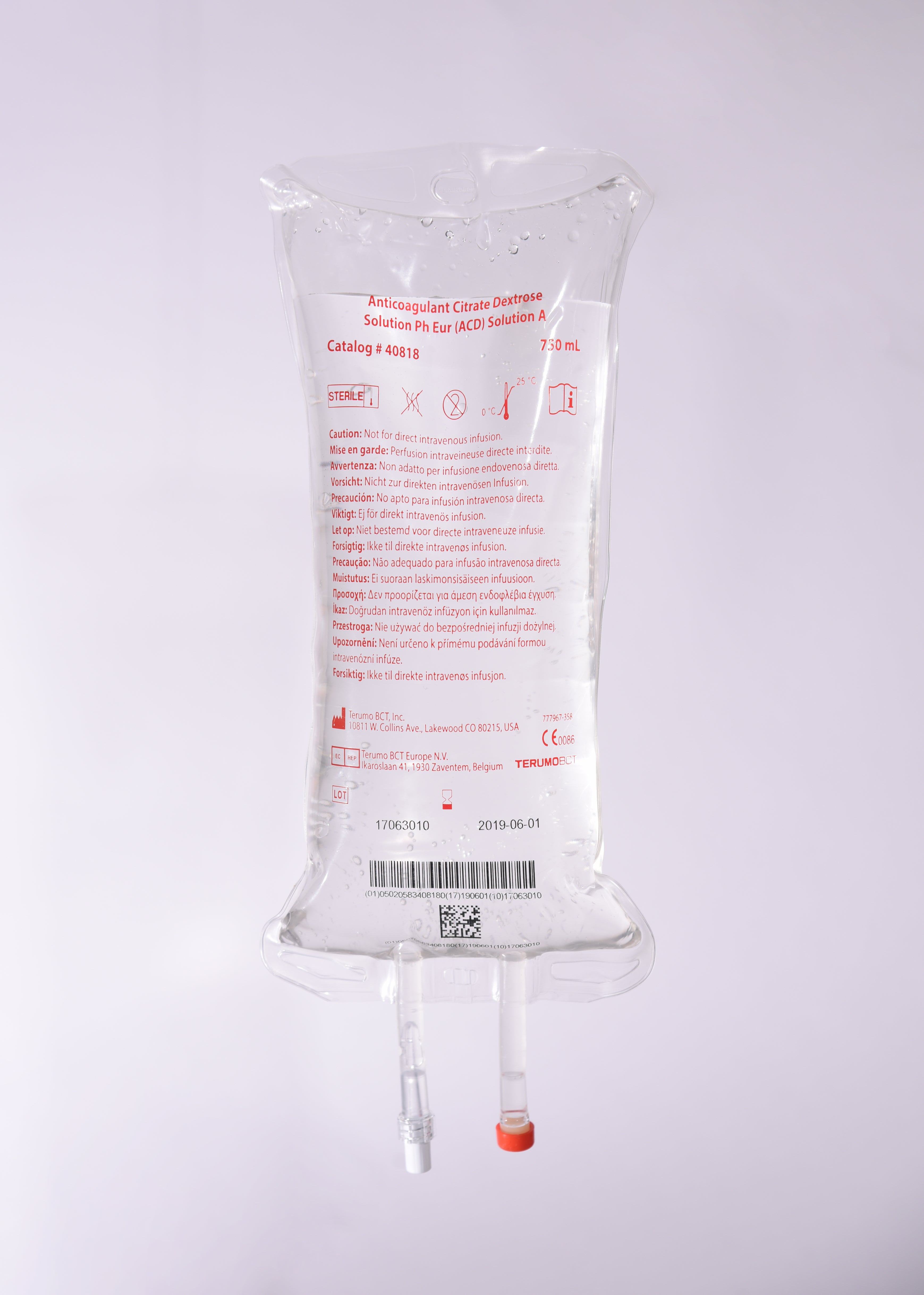 Produktbild - VF000183543 - ACD-lösning 750ml 12-pack