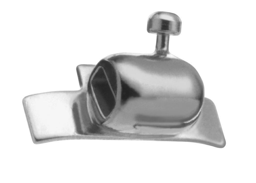 Produktbild - VF000140828 - Lingualhylsa gjuten för vänster överkäke/höger underkäke med dubbla tuber och EOD-rör mesial offset och 6° torque