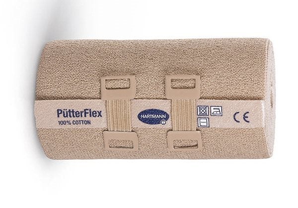 Produktbild - 50730 - Kompressionsbinda kortsträck elastisk på längd och bredd 6cmx5m