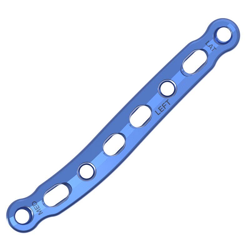 Produktbild - VF000193115 - Platta låg profil clavikel medial/diafysär vänster 8 hål längd 70-125mm