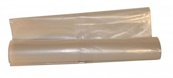 Produktbild - 57970 - Sopsäck plast förnybar transparent 125L 750/1150mm 30my 25st/rulle
