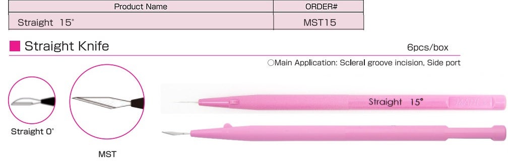 Produktbild - VF000108730 - Kniv rak 15 grader engångs 6-pack