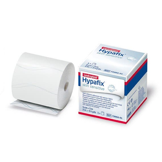 Produktbild - VF7002944 - Elastiskt förband nonwoven silikon med skyddspapper 5cmx5m