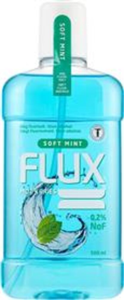 Produktbild - VF000121330 - Fluorskölj 0,2% natriumfluorid soft mint 8x500ml
