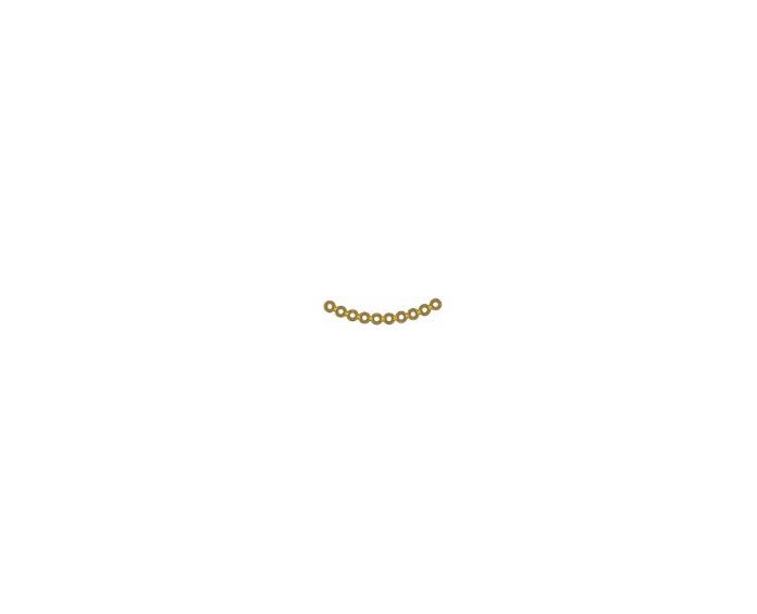 Produktbild - VF7009503 - Platta böjd för periorbital stabilisering steril 10 hål midja 0,6mm