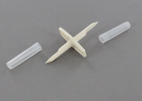 Produktbild - 62239 - Blandningskonnektor slutet för injektion och infusion med spike-spike för flaska till flaska och påse