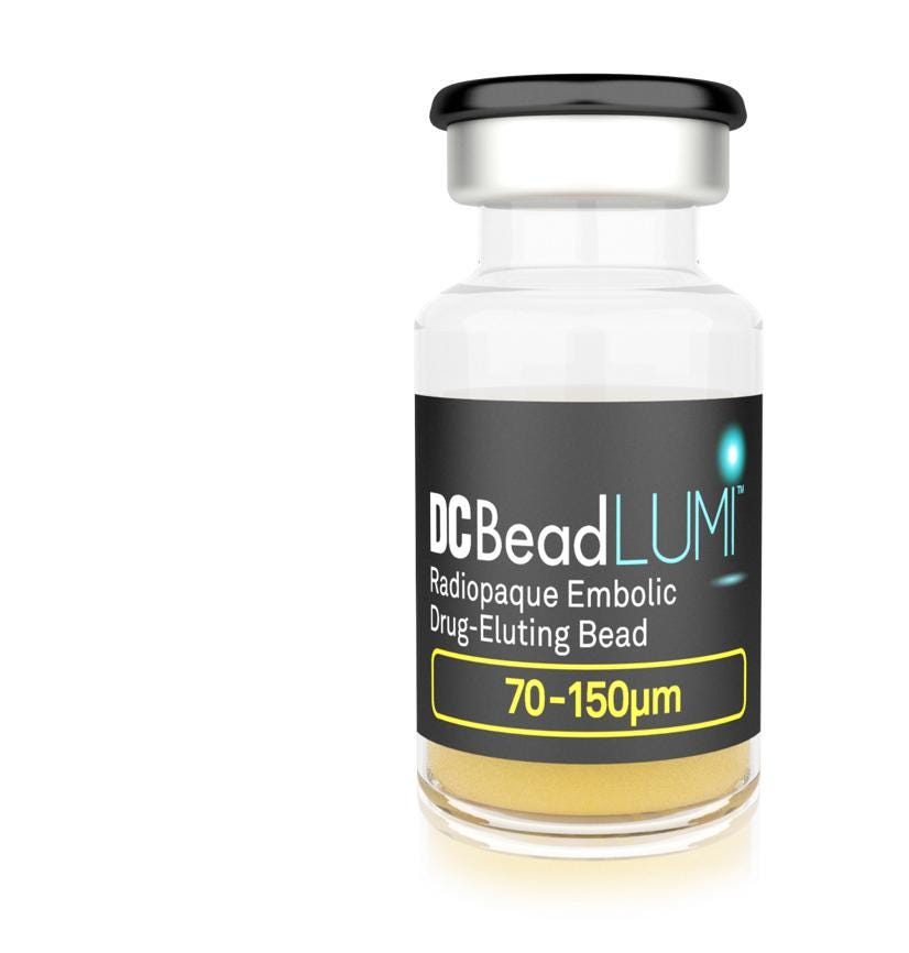 Produktbild - VF000160848 - Emboliseringspartiklar kalibrerade laddningsbara röntgentäta 70-150µm 2ml