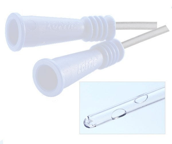 Produktbild - 47448 - Tappningskateter Nelaton hydrofil plast vit CH12 40cm