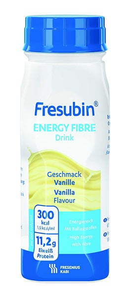 Produktbild - 57716 - Fresubin Energy Fibre Drink kosttillägg energirik fiberdryck vanilj 150kcal/100ml 200ml