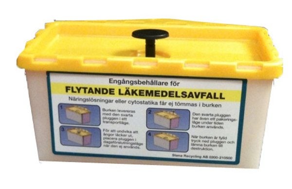 Produktbild - 51737 - Burk för flytande läkemedelsavfall 450ml