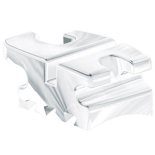 Produktbild - VF000139281 - Bracketn estetiska Roth för över- och underkäke 5x5 med krok på 3:or 0.018"