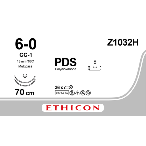 Produktbild - VF000149529 - PDS II 6-0 2XCC-1 70CM