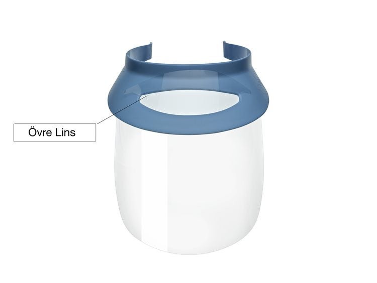 Produktbild - VF000184572 - Övre lins till visir diadem strl S 6-pack