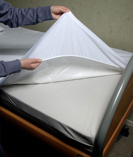 Produktbild - 52871 - Madrasskydd flergångsbruk 90x200cm