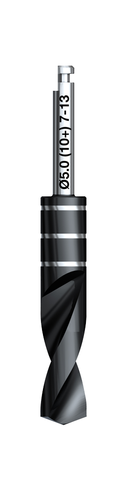 Produktbild - VF000180180 - Guidat spiralborr 5x(10+)7-13mm