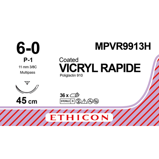 Produktbild - VF000148201 - VICRYL RAPIDE 6-0 P-1 MP 45CM