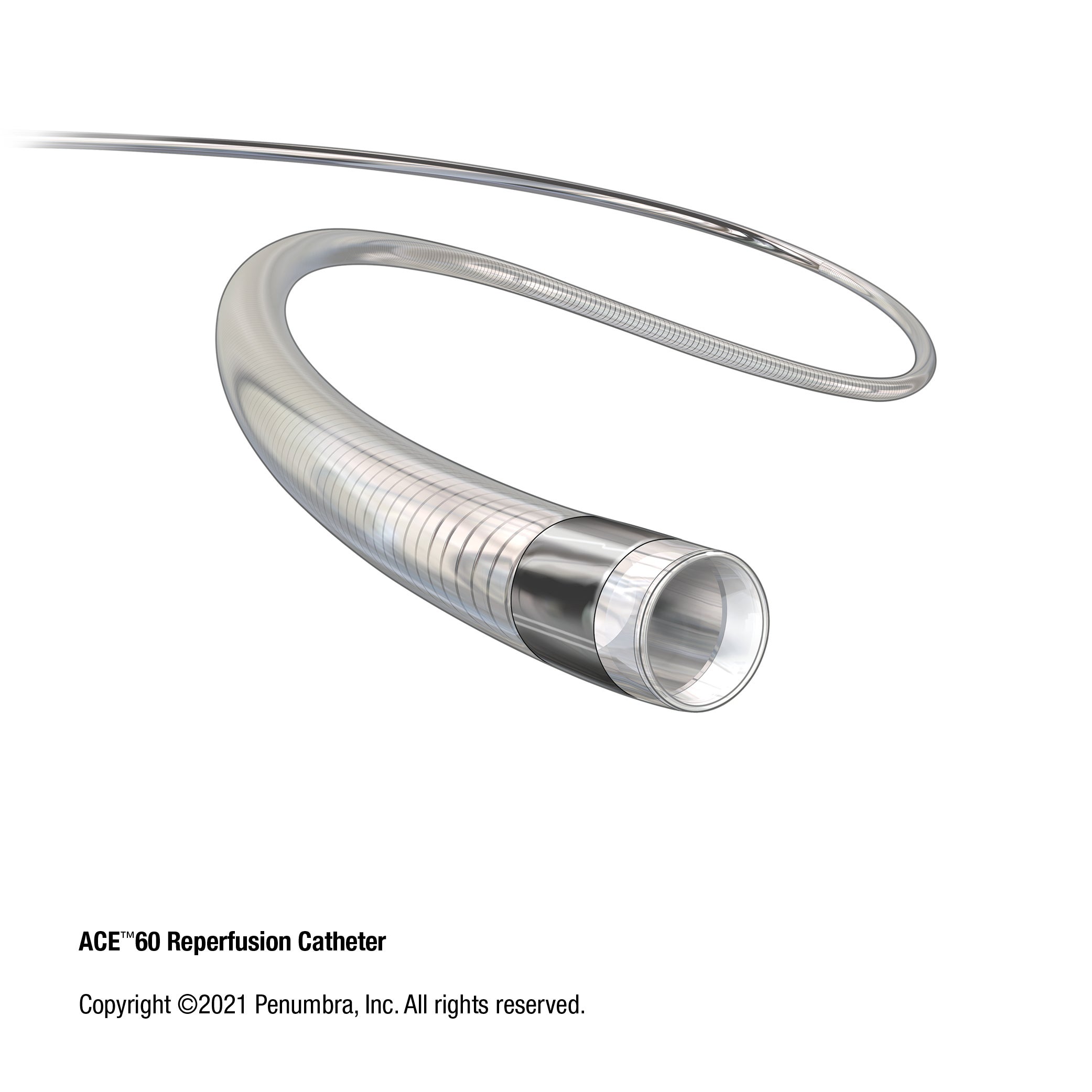 Produktbild - VF000165812 - Intermediärkateter 5MAXACE64 reperfusion kateter med aspirationsslang