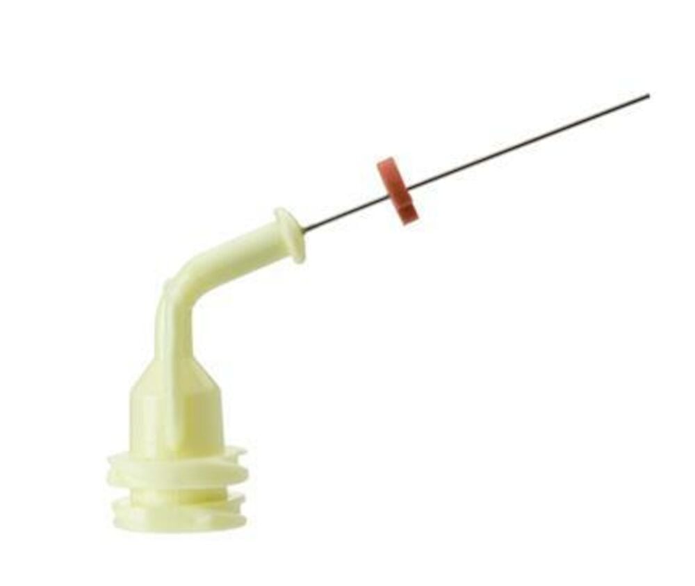 Produktbild - VF000174850 - Spolkanyl för applicering av pasta gul 29G 21mm 50-pack