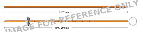 Produktbild - VF7005202 - Xabo Cath.Set W/Vc+Ped.Rt-Ang Gd 250Mm