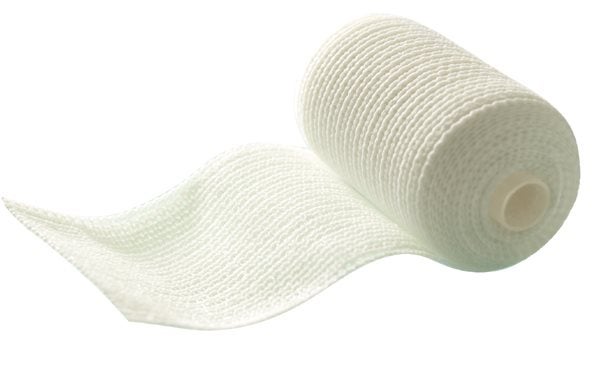 Produktbild - 56446 - Syntetiskt hårt gips polyester vit 10cmx3,6m