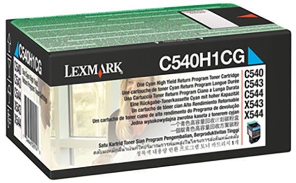 Produktbild 1 - 64491 - Toner till Lexmark PB skrivare 2000 sidor C540 cyan