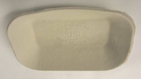 Produktbild - 56294 - Rondskål rektangulär returfiber 215x143x43mm