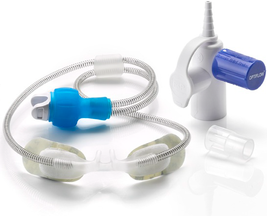 Produktbild - VF000132289 - Näsanslutning med valv för flödesbegränsning till blender och adapter för neonatal krets Junior 2 strl XS