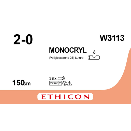Produktbild - VF000148474 - MONOCRYL 2-0 150CM REEL