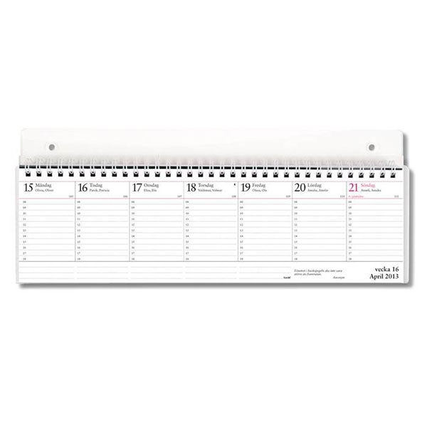 Produktbild - 64947 - Almanackshållare vägg transparent för veckoalmanacka