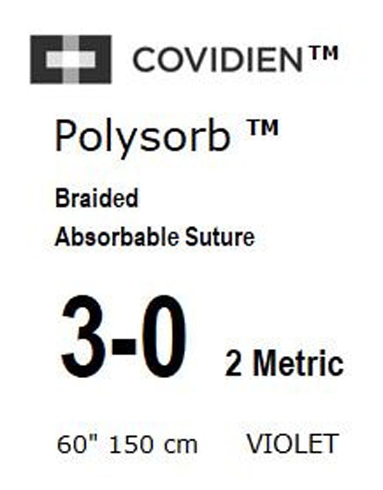 Produktbild - VF000150583 - POLYSORB™ 3-0 VIOLET 150CM LIGATING REEL X24