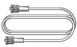 Produktbild 2 - 61701 - Samplingsslang till kapnograf anestesigastät hane/hane luer-lock 2m