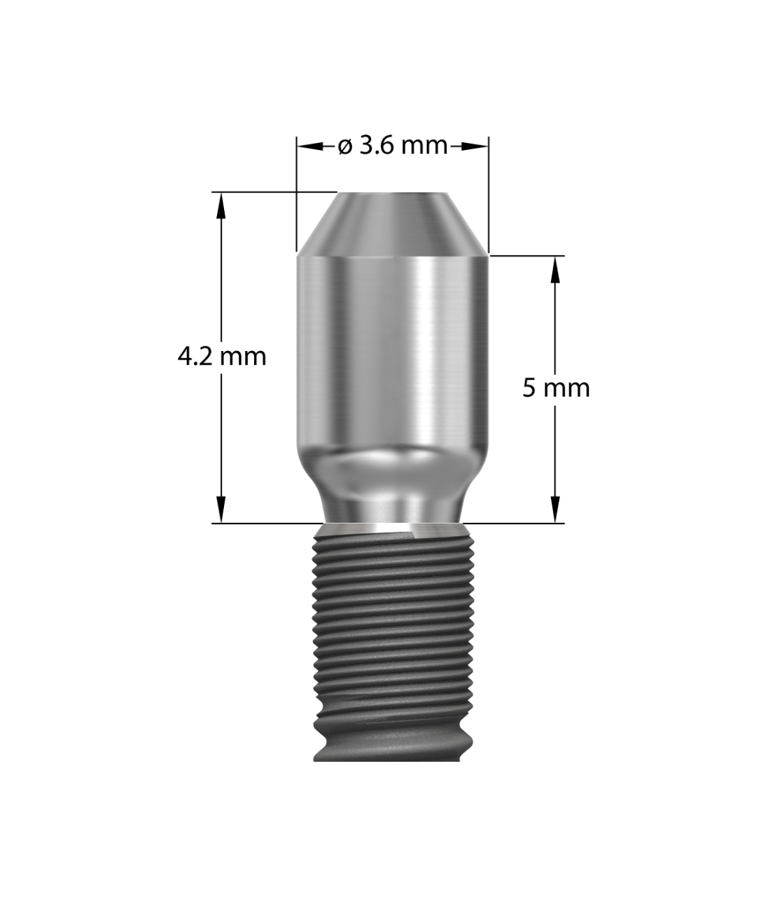 Produktbild - VF000178348 - Skruvretinerad uni-distans EV 3,0-5mm