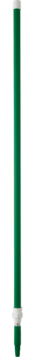 Produktbild - VF000161873 - Skaft reglerbart aluminium/polypropen till golvskrapa grön 157-278cm