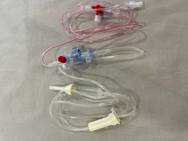 Produktbild - VF000166359 - Tryckmätningsset 1-linje röd 125+25cm