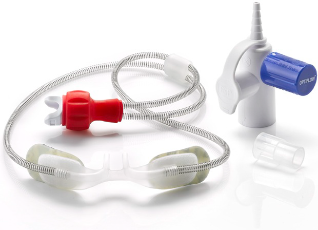 Produktbild - VF000132290 - Näsanslutning med valv för flödesbegränsning till Optiflow Junior 2 neonatal strl S