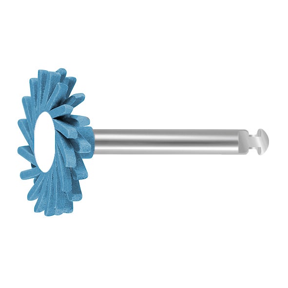 Produktbild - VF000175868 - Polertrissa twist diaceramic grov blå 14mm 10-pack